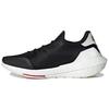 Y-3 UltraBoost 21 Black White Unisex Sneakers Red Core-White H67476