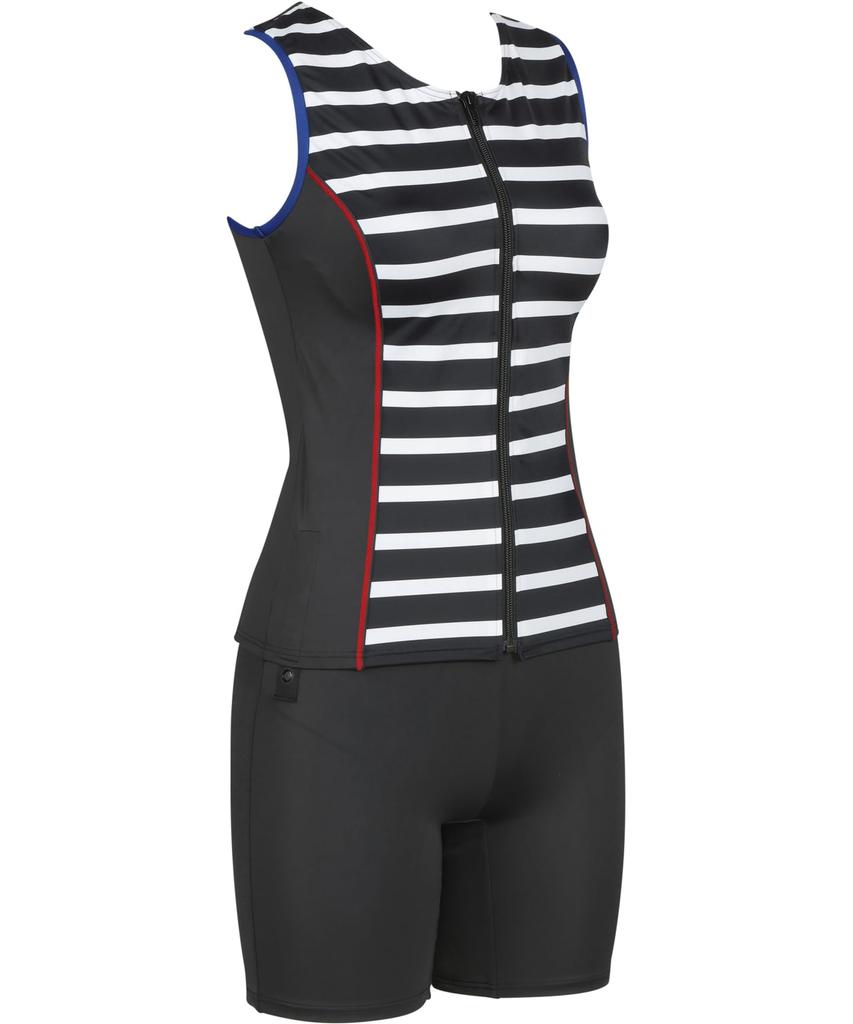 Купальник Wacoal Swimwear LUCEO SFS711 с красивыми чашками для груди и длиной, подходящей до размера плюс-сайз, фитнес-размер 9M, женский, формирующий живот