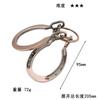 Puzzle Zinc Alloy Intelligence Unlocking Ring Unlocking Set, Nine-Link Educational Toy, Kong Ming Luban Lock Mechanism Box