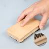3Pcs Snowboard Wax Brush Ski Board Cleaning Brush with Nylon Brush Horsehair Brush Brass Brush Reusable Ski Wax Brush
