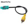 Male for RCA For Mercedes Comand Reverse Camera Retention Cable Radio Adaptor