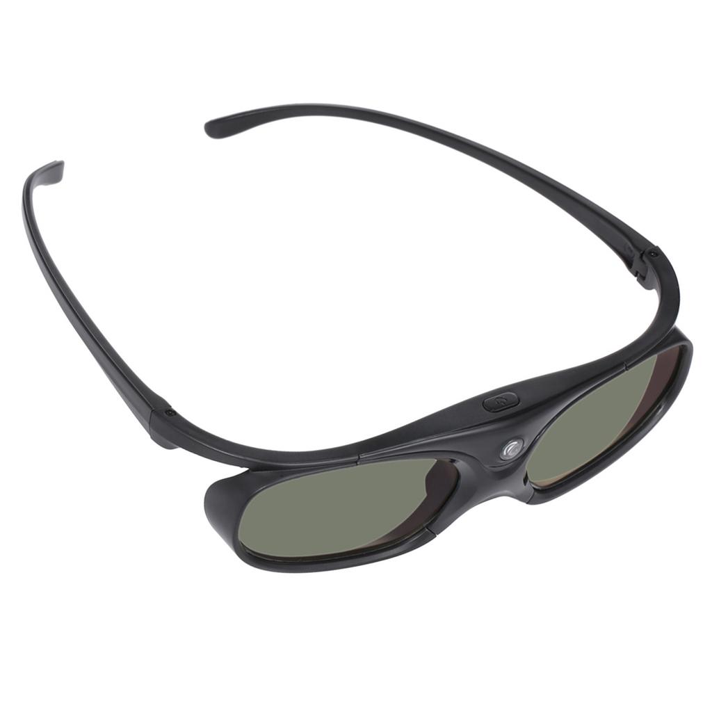 GL2100 3D Glasses, Re able Active Shutter DLP Link Glasses for 3D Projectors with 50 Hour Battery Life, LED Indicator, Auto Standby Mode
