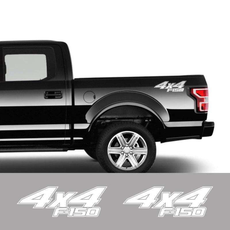 Наклейки на борт задней части пикапа For Ford F150 Raptor XLT Графика для грузовика 4x4 Декор автомобиля Наклейка-покрытие Аксессуары для автотюнинга