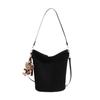 Premium Maillard Bag Women's 2025 New Trendy Matte Shoulder Bag Large Capacity Messenger Bucket Bag