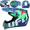 Four Seasons Motorcycle Off-Road Helmet for Men and Women, Electric Bike Helmet, Mountain Bike Off-Road Helmet, Racing Downhill Scooter Helmet