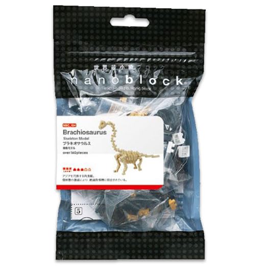 Наноблок Брахиозавр (скелетная модель) NBC_114