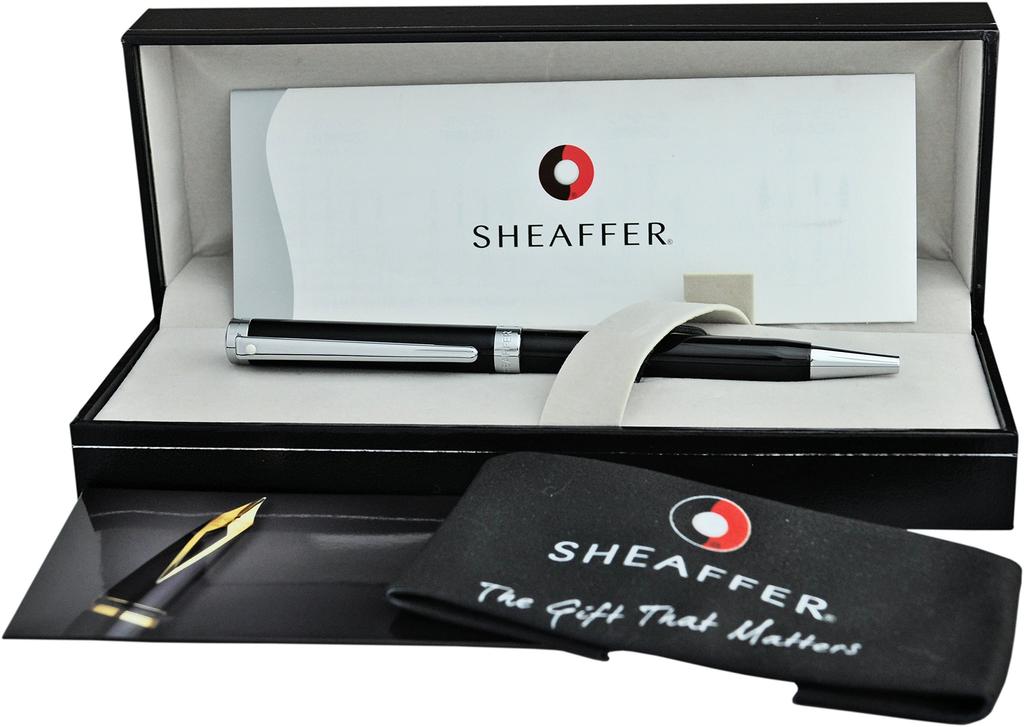 Schafer Ballpoint Pen Intensity ITS9235BP Onyx Black Genuine Imported Product Oil-based