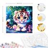 Frame Painting By Numbers Kits Tiger Animals Handwork Paint By Numbers Diy Crafts For Home Decoration 40x40