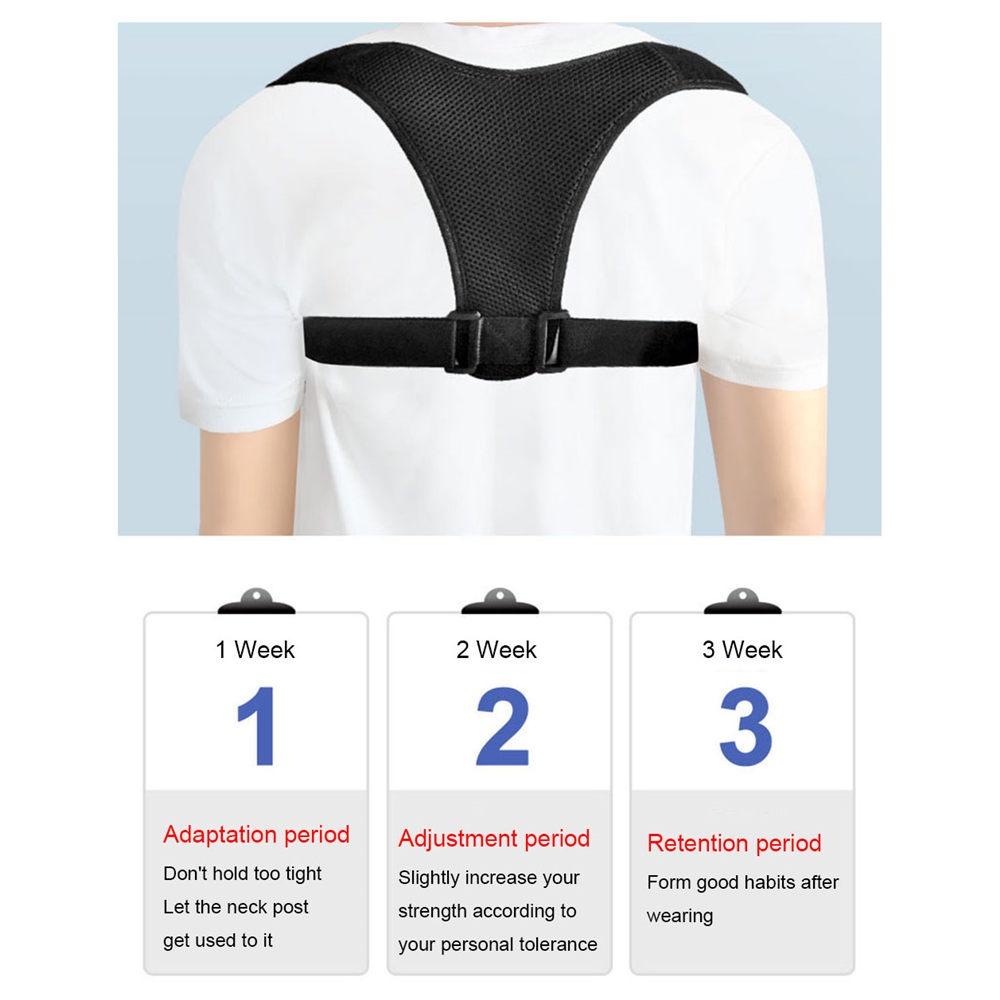 Корректор осанки для спины для женщин и мужчин, Предотвращает сутулость, Облегчает боль, Ремни для осанки, Бандаж для поддержки ключицы