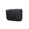 Black "Leather Saddle Bag Pair With Rails Fit For Royal Enfield GT & INT 650"