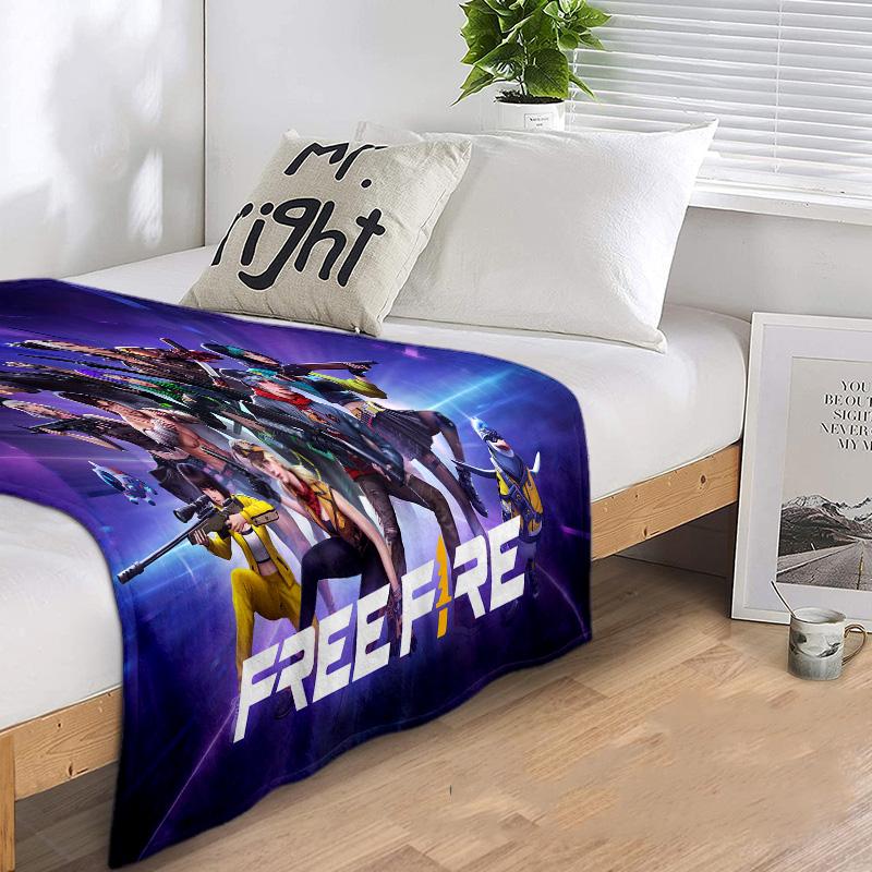 Cyberpunk Plush Blanket Perfect All Seasons Soft Comfortable Sofa Office Nap Travel Birthday Gift Christmas Present