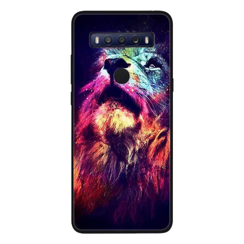 Для чехла TCL 10 SE Мягкий Силиконовый Крутой Модный Чехол Для TCL 10SE T766U T766H Задняя Крышка TCL10SE TPU Защитный Чехол Для Телефона Fundas