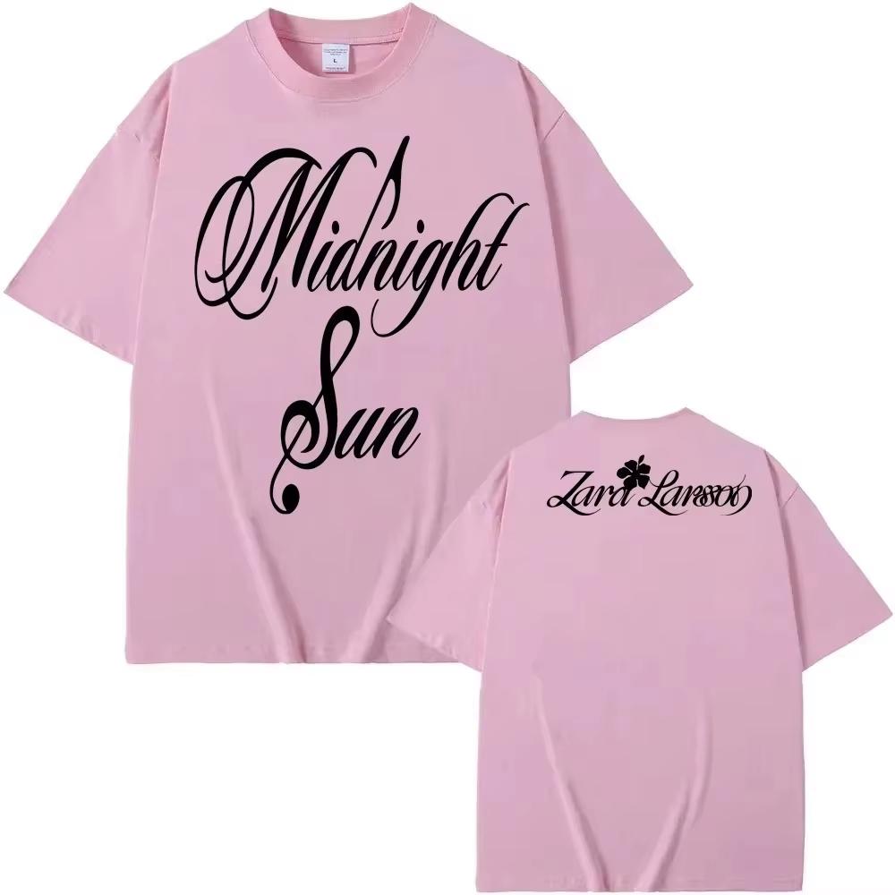 2026 Summer Hot Sale Zara Larsson Singer's Same Style Print T Shirt Men Women Trendy Gothic Round T-shirt Breathable Streetwear Casual Tees