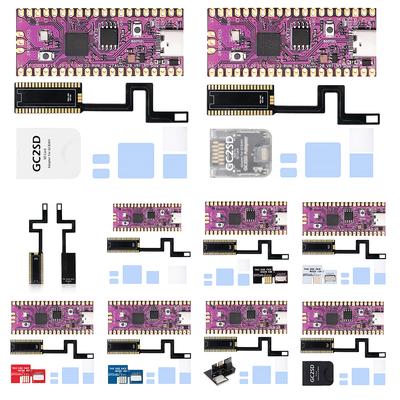 Для Raspberry Pi Pico Picoboot FPC Гибкий кабель с адаптером SD2SP2 Считыватель карт GC2SD FPC Гибкий паяльный кабель для ретро-игровой консоли
