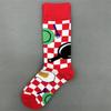 Женские носки унисекс из чесаного хлопка Happy Socks Вишня Клубника