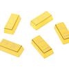 Plastic Fake Gold Bullion Simulated Golden Brick Fake Glittering Gold Bar Paperweight Door Stop Movie Prop Novelty Gift