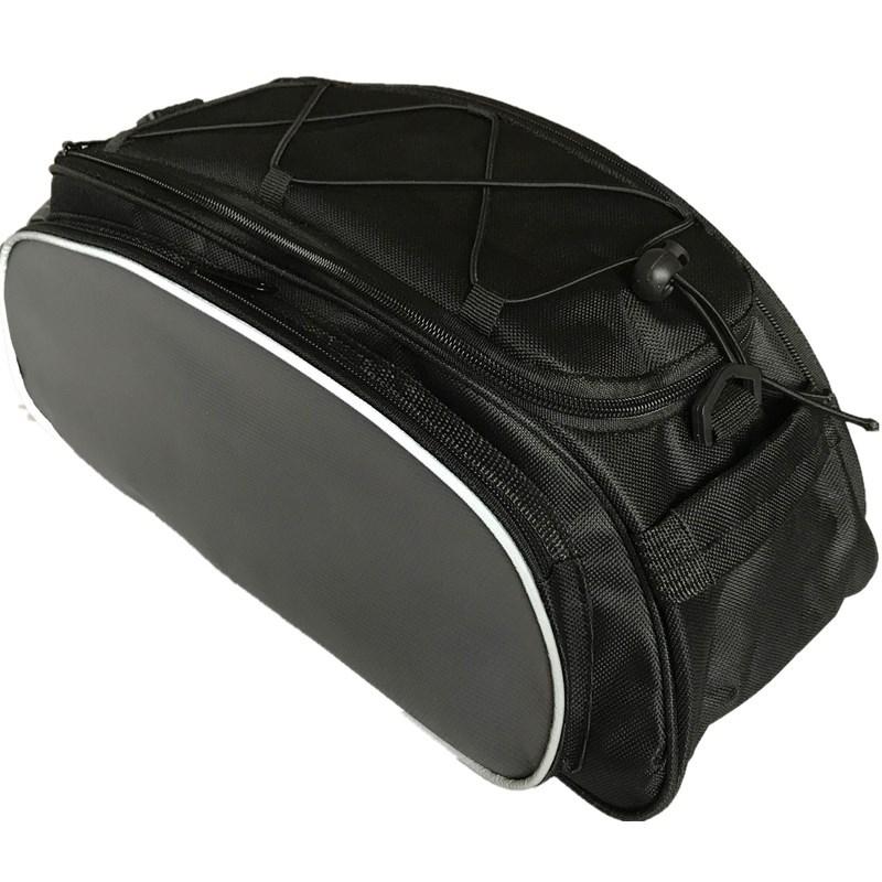 Bike Bag Rear Rack Bag Universal Bike Seat Bag with Removable Shoulder Strap Large Capacity Bicycle Storage Bag