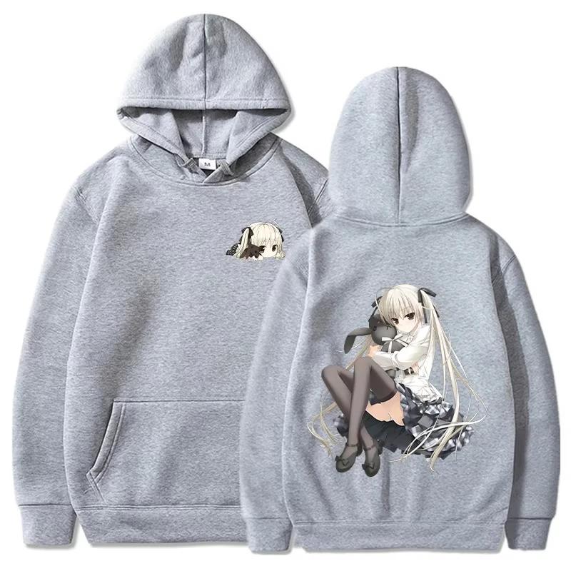 2025 Kasugano Sora Hoodies Men Fashion Anime Character Printed Long Sleeve Sweatshirts Women Casual Hoody Pullovers Sudaderas