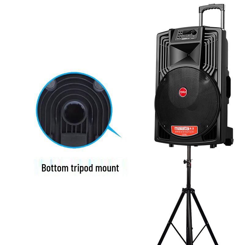 Malata M+9022W Portable Bluetooth Trolley Speaker (CN version)