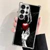 N-Notes D-Смерти Аниме Рюк Мягкий Чехол Для Телефона Для Samsung Galaxy S26 Ultra S25 Edge S24 FE S23 Plus S22 S21 + S20 Покрытие Защита От Падений