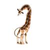 New Enamel Large Giraffe Brooches For Women Vivid Animal Design Pin Luxury High Quality Accessories Autumn Style