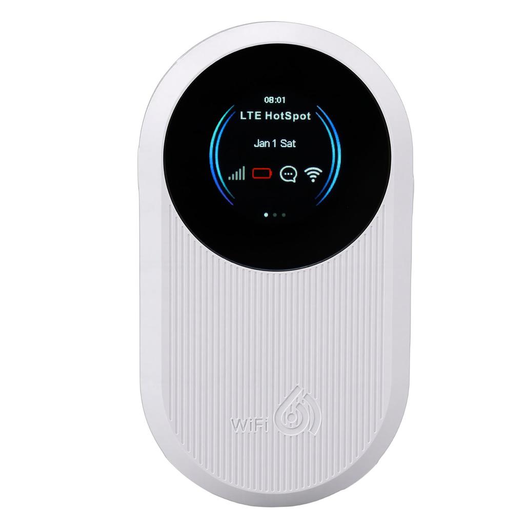 Мобильный Wi-Fi роутер 4G LTE Hotspot 3000 мАч 300 Мбит/с Портативный Wi-Fi6 Hotspot со слотом для SIM-карты для B1 B3 B5 B7 B8 B20 B38 B40