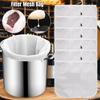 Easy Clean Soybean Milk Filter Bag Reusable Beer Straine Fruit Juice Filter  Kitchen Gadgets