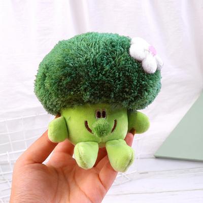 Милый овощ брокколи плюшевая мягкая кукла цветная капуста мягкая плюшевая игрушка брелок для пары подвеска для сумки подарок для ребенка