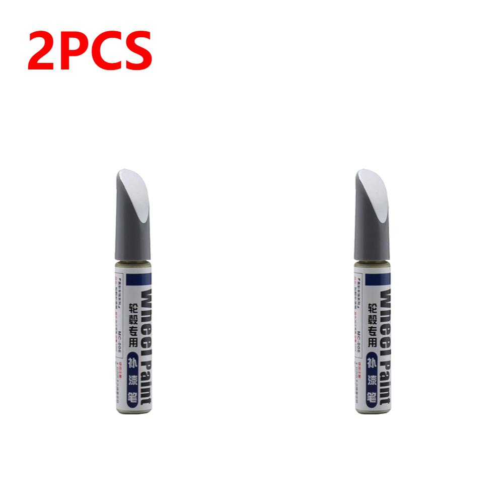 1-5pcs Car Paint Scratch Repair Pen Waterproof Auto Wheel Spoke Rim Paint Marker Pen Brush Paint Tyre Care Car Accessories