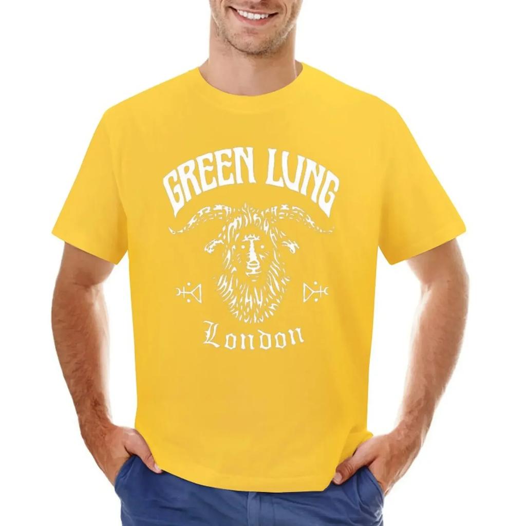 heavyweights graphic t-shirts hip hop Green Lung T-shirt sweat aesthetic clothes clothing oversized t shirt
