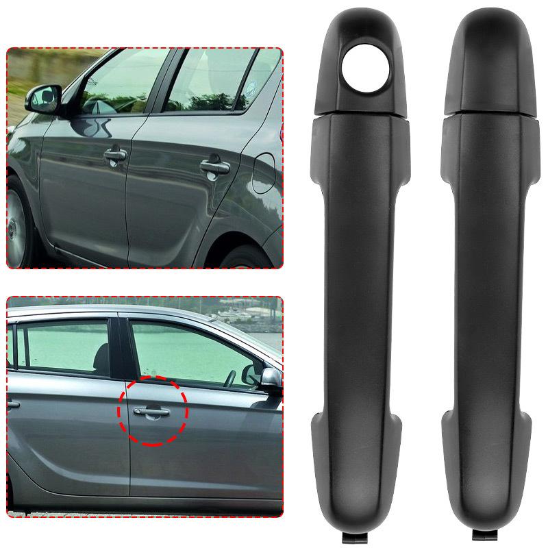 Car Front Rear Outer Door Handle Replacement Left Right Outer Door Handle For Hyundai i20 PB 2009 2010 2011 2012 2013 2014 2015