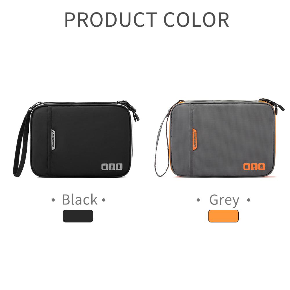 Электронный органайзер, дорожный чехол для электронных аксессуаров, переносная сумка для хранения кабеля, зарядного устройства, телефона, наушников