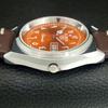 AUTOMATIC VINTAGE REFURBISHED SEIKO 5 6309A JAPAN MENS ORANGE WATCH a442578-1