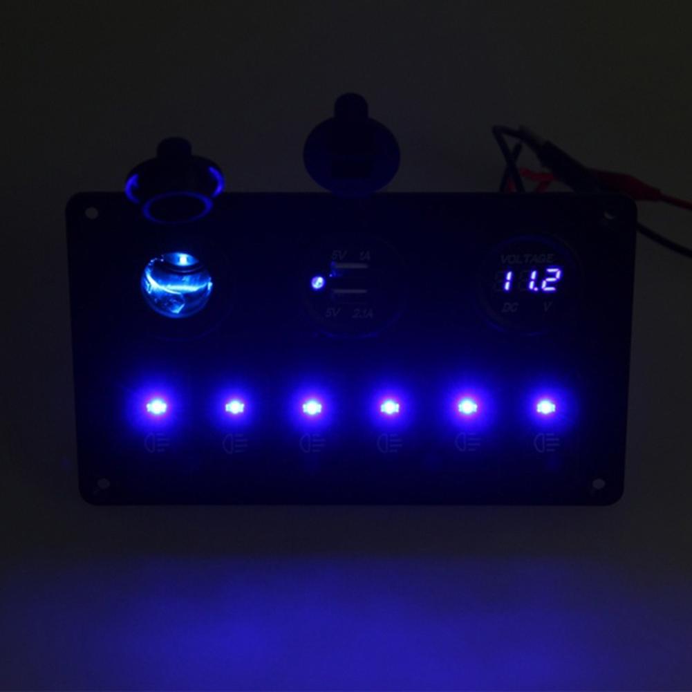 Car Circuit Board Display Gang Marine Boat Switch Control