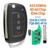 Совместимый Hyundai Sonata 95430-C1010 Складной Пульт-Ключ TQ8-RKE-4F16 4D60/ID46