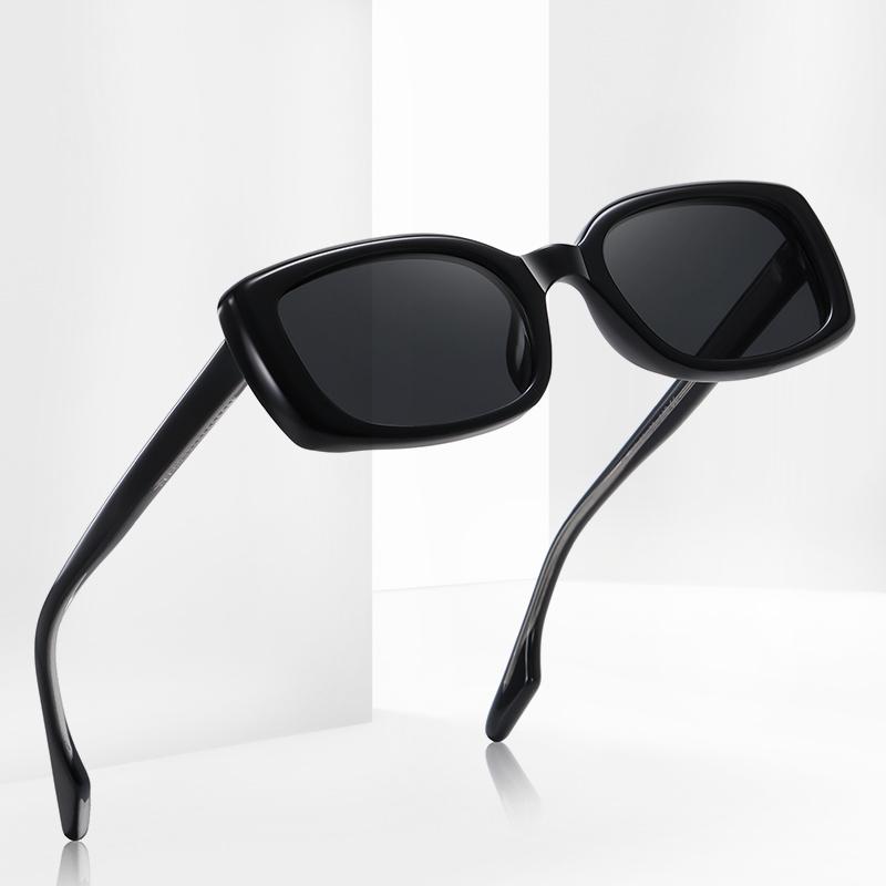 0-0,5-0,75 до -6,0 Tr90 квадратные минусовые линзы, солнцезащитные очки по рецепту, поляризационные модные антибликовые солнцезащитные очки для близорукости для женщин