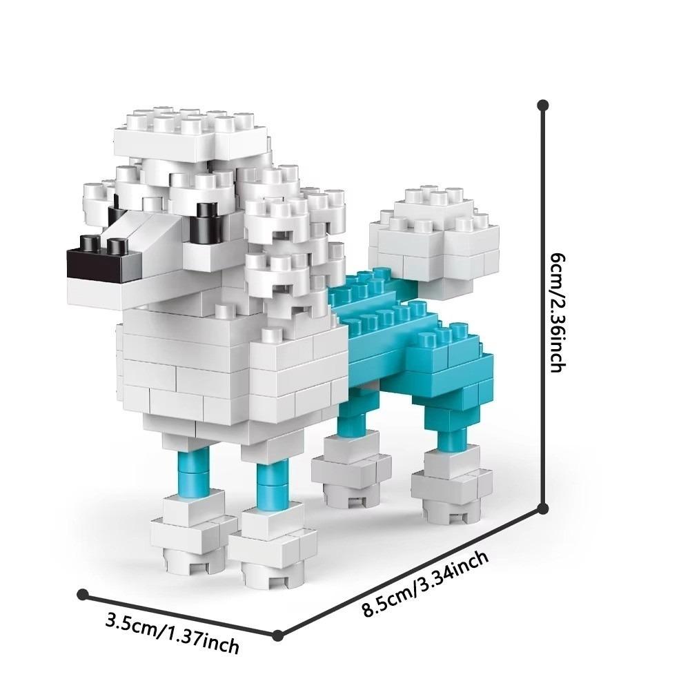 Detailed Design Dog Building Blocks Toy Mini Size Cat Building Blocks Toy for Adults and Kids