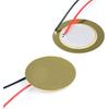 TIMESETL 15pcs Piezo Pickup 27mm Piezo Amplifiers Discs with 13" Leads for Acoustic Guitar Drum
