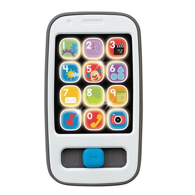 Fisher Price говорящий двуязычный смартфон игрушка игрушка для раннего развития языка от 6 месяцев и старше серый JDN18 младенец/малыш образование/обучение развитие/активность