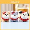 Cute Fluffy Dog Plush Keychain Adorable Gift For Girls Soft Doll With Three Colors
