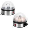 Электрическая пароварка для яиц, мини-машина для приготовления яиц из нержавеющей стали, кухонная утварь