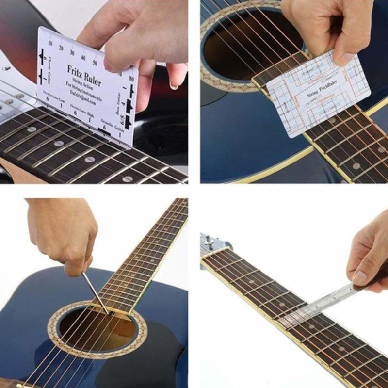 Набор для ухода за гитарой Luthier, инструменты для ремонта и обслуживания, полный набор инструментов для гитары, плоскогубцы