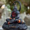 Hanuman Idol for Car Dashboard Ramlalla In Heart God Hanuman Ji Small Statue Car Decodative Item