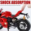 Модель мотоцикла Ducati V4S из сплава, масштаб 1/9, Изысканное настольное украшение, Лучший предмет коллекционирования для любителей мотоциклов, Подарок на Хэллоуин