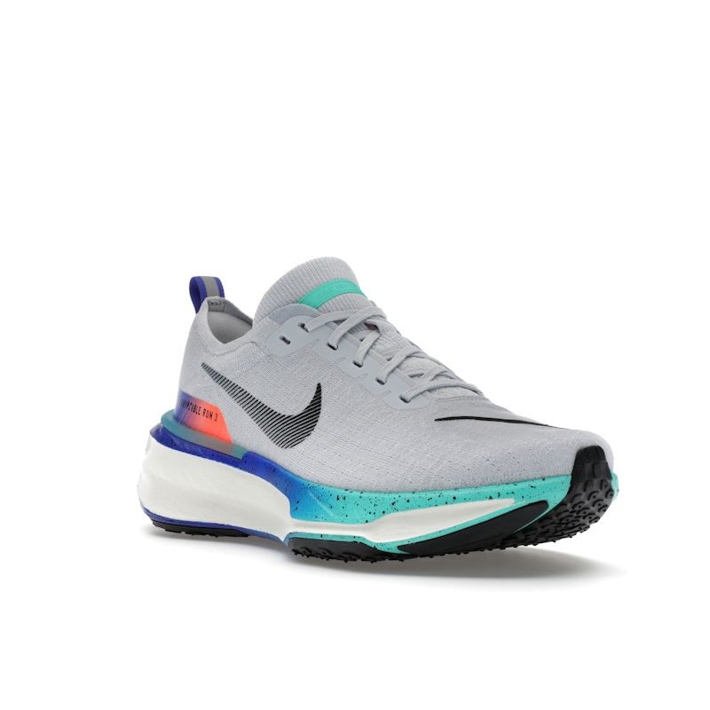 Nike ZoomX Invincible 3 Pure Platinum Cool Mint Men Sneakers Blue Bright-Mango Black HF4904-043