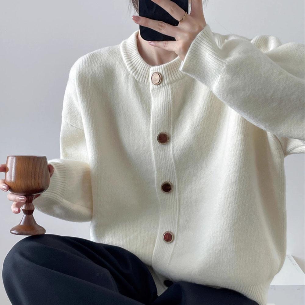 Женская зимняя осенняя одежда Трикотажная одежда Свитер Топ Блузка Уличная одежда Верхняя одежда для отдыха Кардиган Пальто для женщин