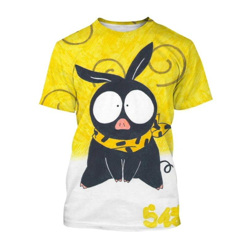 Японский аниме Ранма аниме персонаж повседневный милый унисекс 3D печатный персонаж короткий рукав футболка