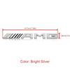 3D ABS Car AMG Logo Badge Rear Trunk Emblem Stickers Decal For Mercedes Benz AMG A B C E G W211 W203 W204 W210 W124 Accessories nn1