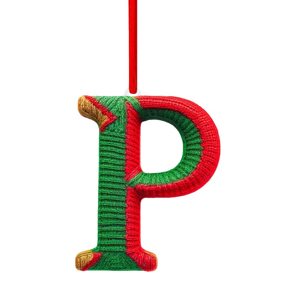 26 Letter,Christmas,Ornaments,Acrylic,1