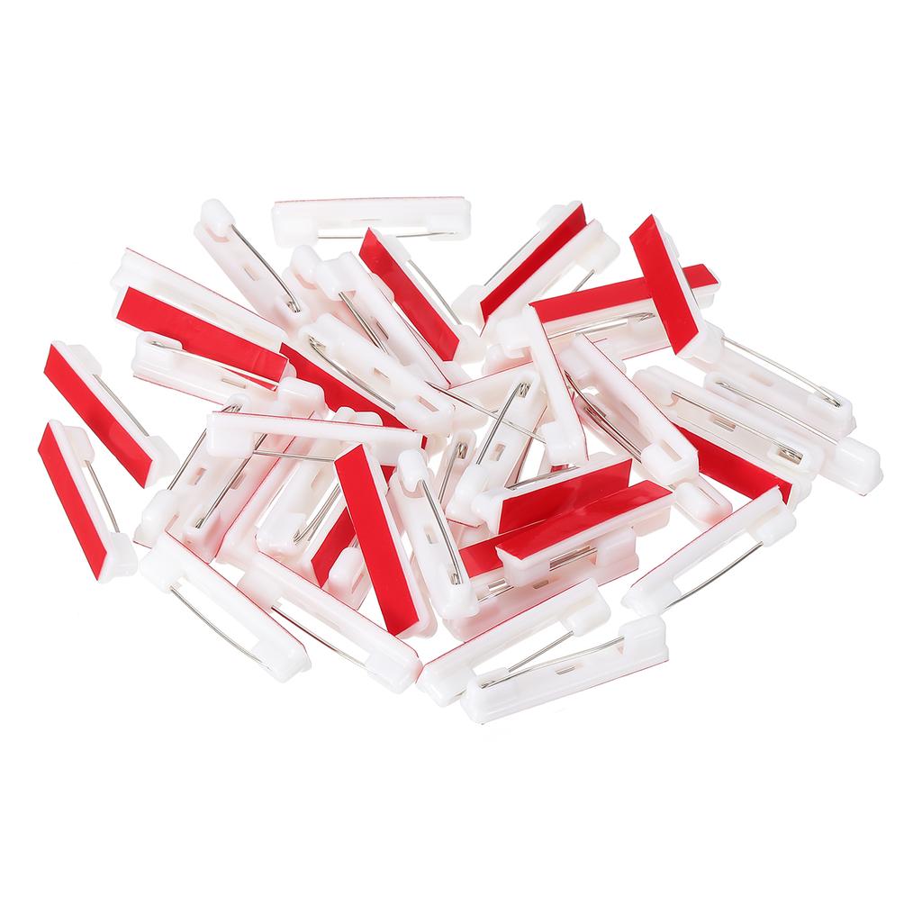 10/50/100/200 шт. Булавки безопасности Самоклеящиеся булавки безопасности Значки-булавки Булавки для бейджей Именные булавки Оптом Большие с плоской задней частью Липкие полоски